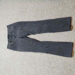 Seven7 Grey Wash Skinny Jeans with Embroidered Pockets Sz 2